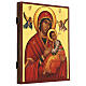 Russian painted icon of Our Lady of Perpetual Help 8.5x11 in s3