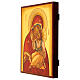 Icono Virgen de Jachroma Rusia pintado 20x30 cm s3