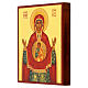 Russian icon of Our Lady of the Sign 5.5x4 in s2