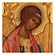 Icona russa dipinta San Michele di Rublev 14x10cm s2