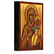 Icono ruso 14x10 cm Virgen de Smolensk s3