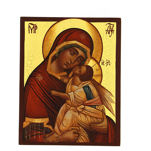 Russian icon of the Truly Honorable Mother of God 7x5.5 in 1