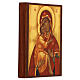 Icono ruso Virgen de Belozersk 14x11 cm s3