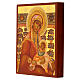 Ikona rosyjska Madonna Karmiąca, 14x11cm s2