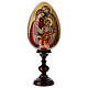 Russian Egg Holy Family 36 cm hand painted s1