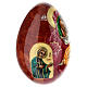 Russian egg Madonna Yaroslavskaya in wood 25 cm s6