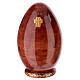 Russian egg Madonna Yaroslavskaya in wood 25 cm s8