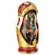 Hand-painted Matryoshka doll, Iveron Mother of God, 10 in s5