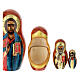 Hand-painted Matryoshka doll, Iveron Mother of God, 10 in s7