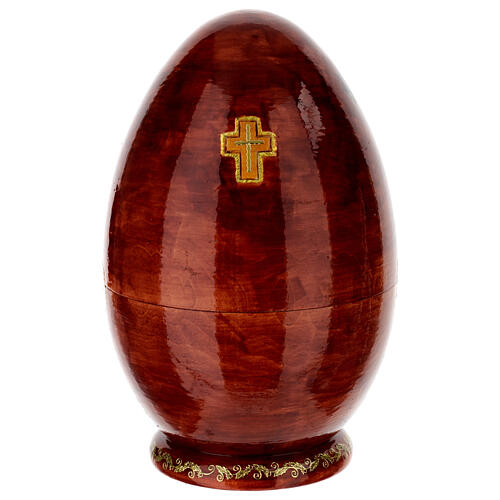 Ei-Ikone „Gottesmutter von Wladimir“ – 30 cm 7