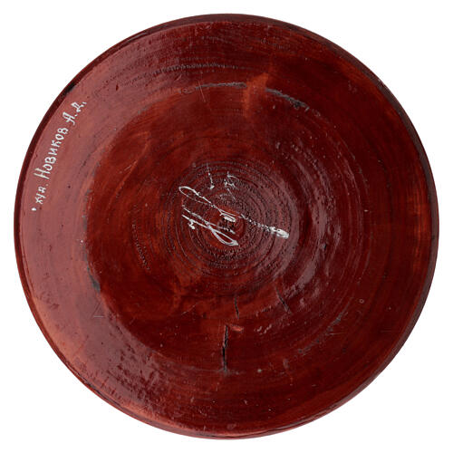 Huevo ruso Natividad madera pintada a mano h tot 53 cm 8