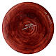 Uovo russo legno dipinto a mano San Giorgio e drago h tot 47 cm s9