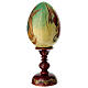 Russian hand-painted wooden egg, Keys delivery to St. Peter, total height 17 in s6