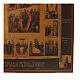 Antique Russian icon of the Sixteen Great Feasts, 19th century, 18x15 in, restored s4