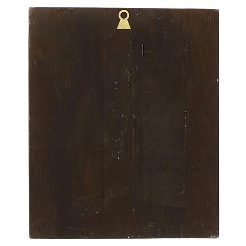 Russian painted icon of the Burning Bush, 14x11 in 4