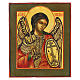 Icona dipinta russa Angelo Custode 31x27cm s1