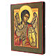 Russian painted icon Guardian Angel 31x27cm s3