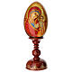 Hand painted Kazan Madonna egg h 42cm s1