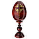 Ei-Ikone „Gottesmutter von Kasan“ – 20 cm s7