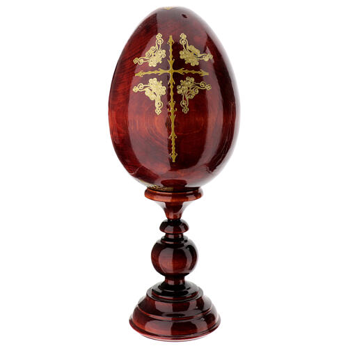 Iconographic egg Our Lady of Kazan, hand painted 20 cm 7