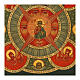 All-seeing Eye of God modern Russian icon hand painted 31x26 cm s4