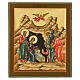 The Nativity modern Russian icon hand painted 31x26 cm s1