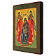 Hand-painted modern Russian icon, Helper in Childbirth, 12x10 in. s3
