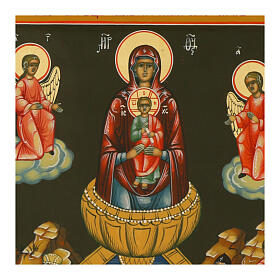 Life-Giving Font, Russian modern icon, hand-painted, 12x10 in