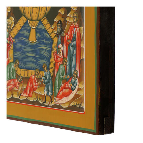 Fuente de la Vida icono moderno ruso pintado a mano 31x26 cm 5