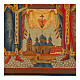 Icône russe Saint Michel et Saint Gabriel peinte à la main 31x26 cm s5