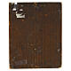 Icona russa antica Santi Pietro e Paolo XVII sec 31x25 cm s5