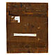 Icona antica russa San Michele Arcangelo XIX sec 30x25 cm s5