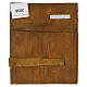 Icona antica San Giorgio e il drago 35x29 cm Russia XIX sec s5
