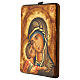 Icona Madonna di Vladimirskaja Rumena dipinta a mano 22x18 cm s3