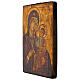 Icône Mère de Dieu Hodégétria Roumaine peinte à la main 31x23 cm s3