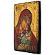 Kiev Bratsk icon of the Mother of God, hand-painted, 12x9 in s3