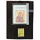 Icona Madonna Hodighitria Romania antichizzata 31x23 cm s4