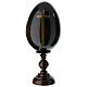 Hand-painted Virgin of Vladimir decorative egg, 14 in s5