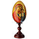 Uovo dipinto Madonna di Kazan 36 cm s1
