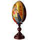 Uovo dipinto Madonna di Kazan 36 cm s3