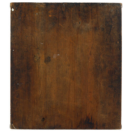 Modern Icon of Saint George in Russian Palekh Style on Antique Panel, 35x40 cm 4