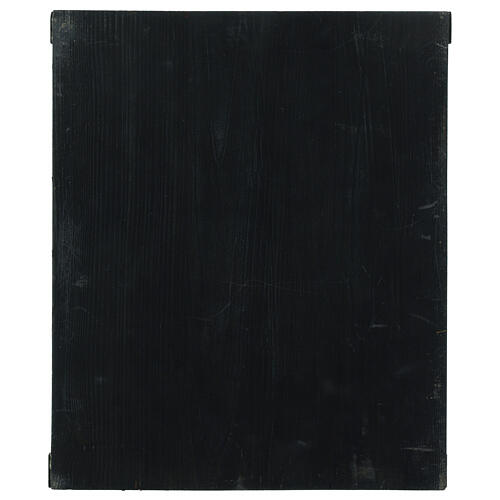 Icono ruso moderno Virgen Kazan 26x31 cm 5