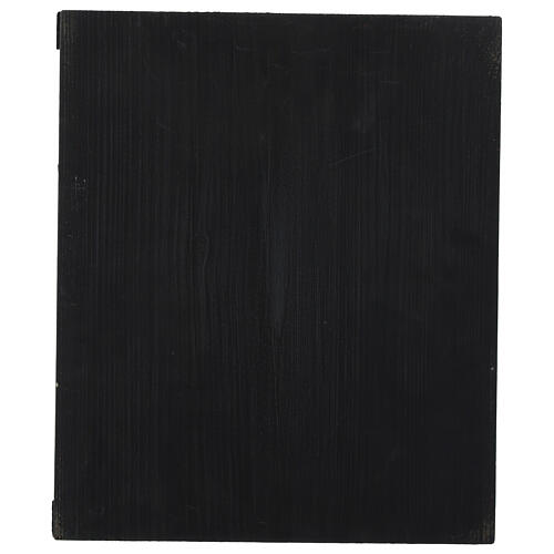 Icona Russa moderna San Nicola 27x31 cm 6