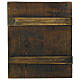 Icona russa su tavola antica Madonna che allatta 31x26 cm s5