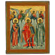 Icona russa moderna Arcangeli 31x26 cm s1
