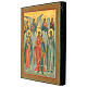 Icona russa moderna Arcangeli 31x26 cm s3