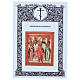 Icona russa moderna Arcangeli 31x26 cm s4