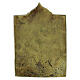 Icona da viaggio antica russa bronzo smaltato San Sergio di Radonez e altri Santi 14x10 cm s3