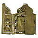Icona russa antica da viaggio pieghevole Santa Parascheva con feste cristiane 14x10 cm s2