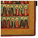 Antique Russian Icon of April Menology, 31x26 cm s4